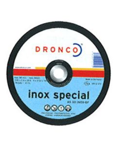 Disco corte AS30INOX 230X2,5X22,2 Dronco