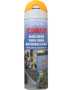Spray marcador Ecomark naranja 500 ml CRC