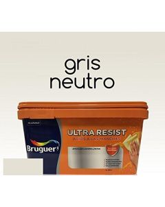 Pintura interior Bruguer Ultra Resist Gris neutro 4 Lt
