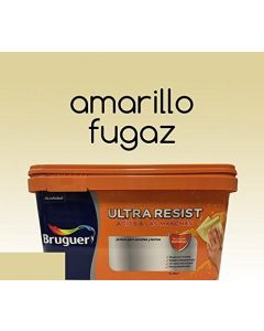 Pintura interior Bruguer Ultra Resist Amarillo fugaz 4 Lt