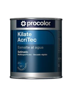 Procolor-Acritec esmalte al agua satinado azul oscuro 750 ml