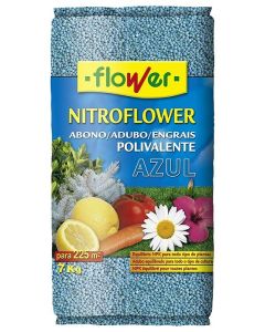 Abono polivalente Nitroflower azul 7 Kg