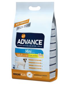 Advance dog mini adult chicken&rice 3 Kg