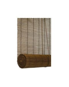 Estor enrollable decora bambú 150x175 castaño