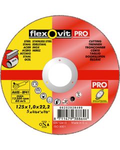 DISCO FLEXOVIT INOX A60SBF41 125X1,0X22 - 650960