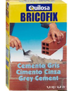 Cemento Gris Bricofix-1,5Kg Quilosa - Almacenes Iberia
