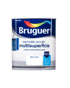 Bruguer Esmalte acrylic multisuperficie brillante Marfil 750 Ml
