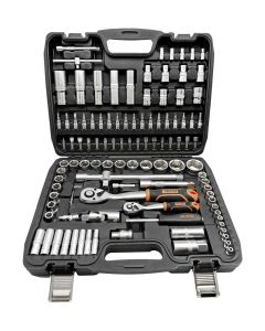 Alyco Juego llave vaso 170740 1/2-1/4 108pz 72d 