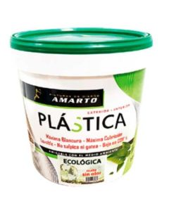 Amarto Pintura plástica Ecológica Blanco mate 4 Lt