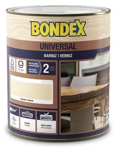 Bondex Barniz universal satinado incoloro 750 ml