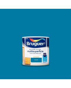 Bruguer Acrylic Multisuperficie Esmalte al agua Satinado Azul Turquesa 250 ml