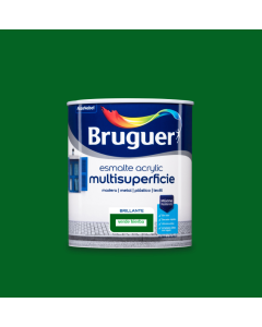Bruguer Esmalte acrylic brillante verde hierba 750 Ml
