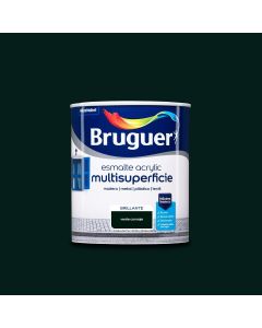 Bruguer Esmalte acrylic brillante verde carruaje 750 Ml