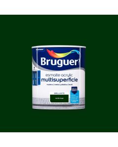 Bruguer Esmalte acrylic multisuperficie brillante Verde Mayo 750 Ml