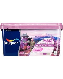 Bruguer Pintura colores del mundo Japón matiz de violeta 4 lt