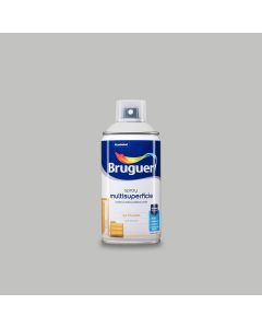 Bruguer Spray Esmalte acrílico multisuperficie Satinado Gris suave 300 Ml