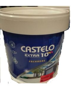 Castelo Pintura plástica fachadas Extra 10 Titanio Blanco