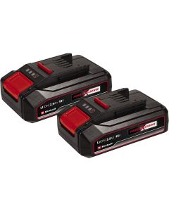Einhell Kit 2 baterías Twinpack 2,5 Ah