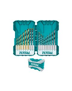 Estuche 16 brocas para taladro Total Tools TACSDL11601