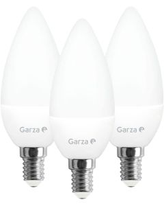 Garza Bombilla Led esférica Caja 3 unidades E14/4,2W Luz cálida