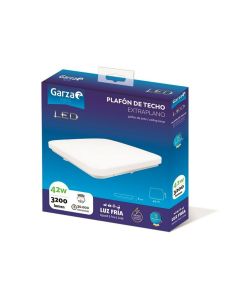 Garza Plafon led cuad ø480mm 36w 3200lm 6500k 