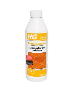 HG 21 Quitamanchas profesional para suelos porosos 500 Ml