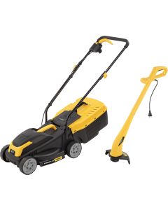 Powerplus Cortacesped 1300w 32cm+cortabordes