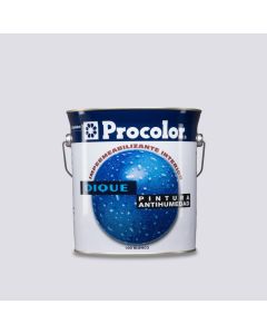 Procolor Pintura impermeabilizante antihumedad Dique blanco 4 Lt