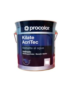 Procolor Esmalte al agua Kilate acritec satinado verde manzana 4 Lt