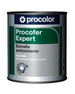 Procolor Procofer Expert Esmalte antioxidante Martelé 0720 Gris plata 750 Ml
