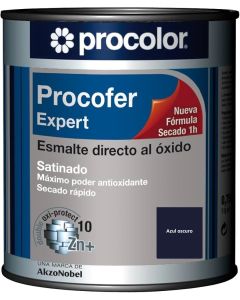Procolor Procofer Expert Esmalte antioxidante Satinado Azul oscuro 750 Ml