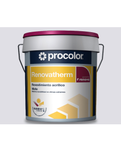 Procolor Renovatherm Revestimiento acrílico Albero intenso 4 Lt