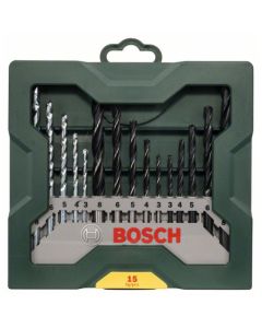 Bosch Set 15 Brocas mixtas Mini-X-Line