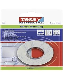 Tesa Cinta doble cara para espejos 4952-1,5mt x 19mm