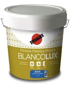 Titan Pintura plástica interior mate Blancolux 20 Kg