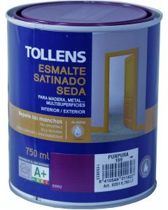 Tollens Esmalte Satinado al agua Púrpura 750 Ml