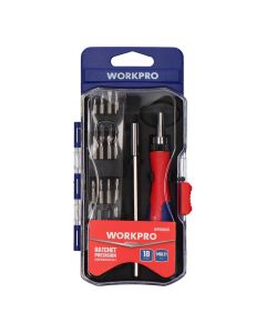 Workpro Destornillador de precisión 18 piezas WP200516
