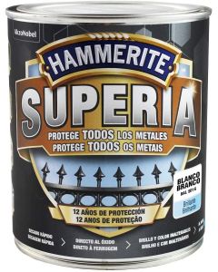 Hammerite Superia liso blanco 750 ml 